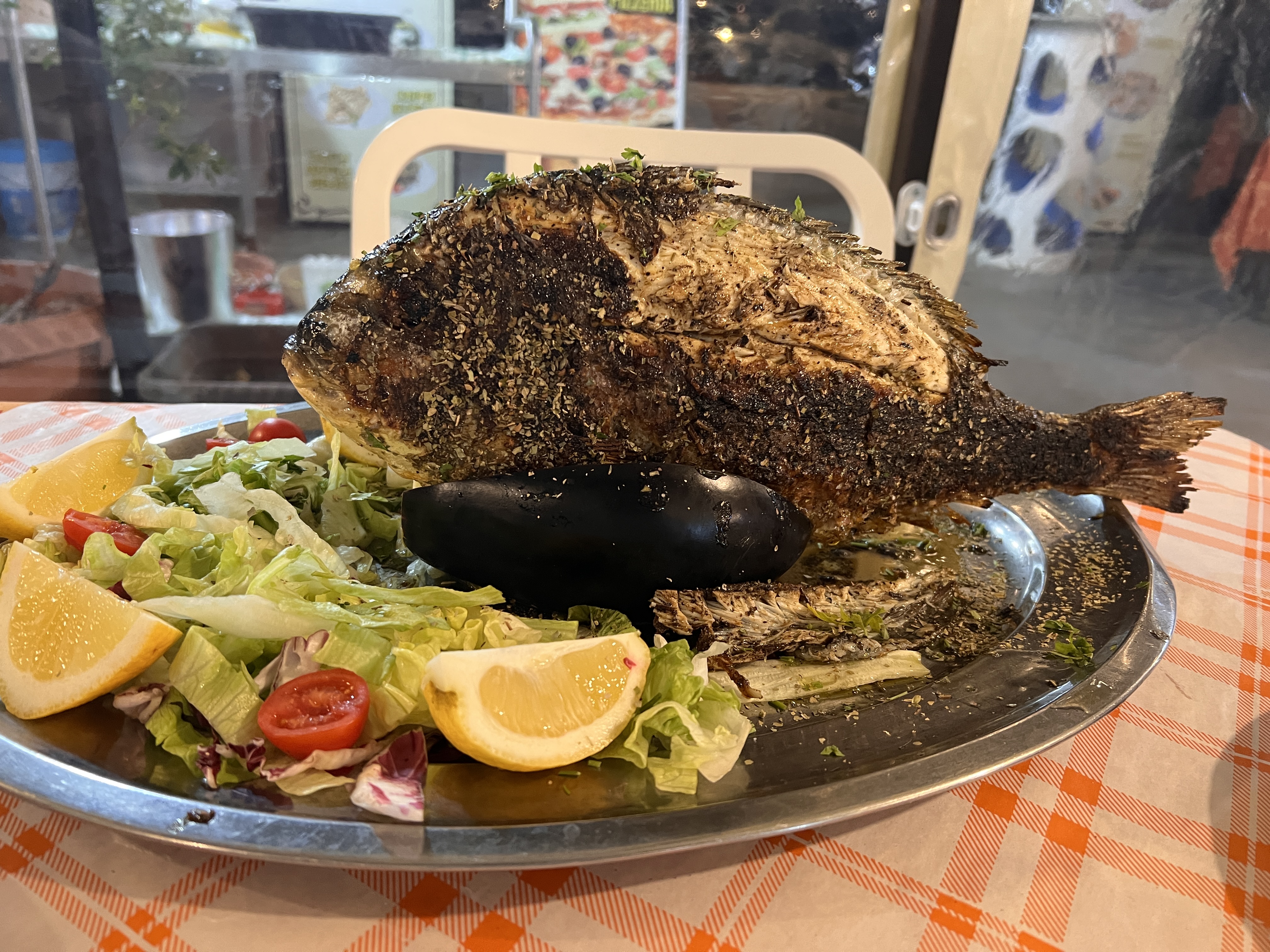 Pesce alla griglia